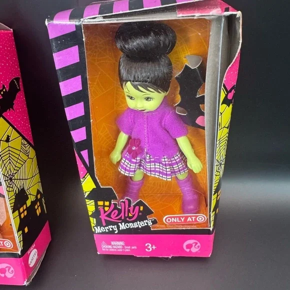 Barbie Kelly And Miranda Merry Monsters Target Exclusive In Box Fast Shipping - Picture 3 of 4